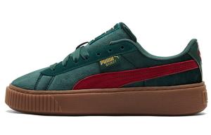 Кроссовки PUMA Platform Velvet Sneakers Green Women's