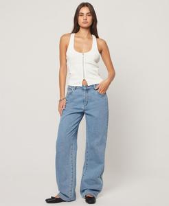 Женские джинсы Gigi Baggy 95 Abrand, Mid Blue