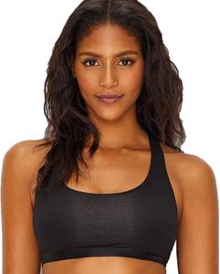 Женский бюстгальтер-бралетт Calvin Klein из хлопковой смеси черного цвета, Black(Qf4141-001)/Black