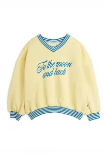 Толстовка унисекс «к луне» Mini Rodini, Yellow