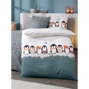 Постельное белье Dormisette, (2 шт.), цвет ecru-jade-bedruckt