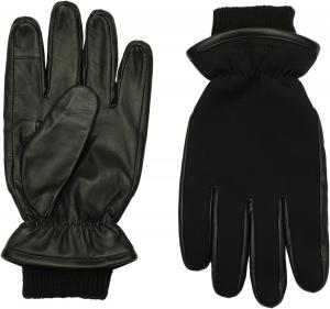 Мужские перчатки Calvin Klein из неопреновой кожи, Black