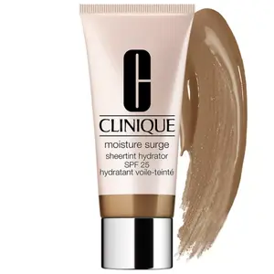 Moisture Surge Sheertint Hydrator Wide Spectrum SPF 25 тонирующий увлажняющий крем Clinique, цвет medium deep
