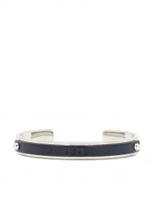 Браслет с тисненым логотипом DOLCE & GABBANA, синий