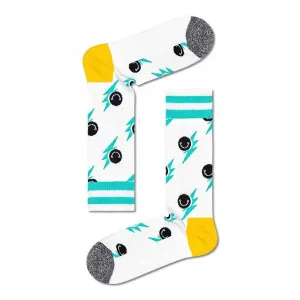 Носки Happy Smile Flash Crew White long, белый