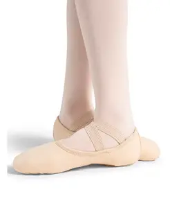 Детские балетки Hanami из узкого холста Capezio, розовый