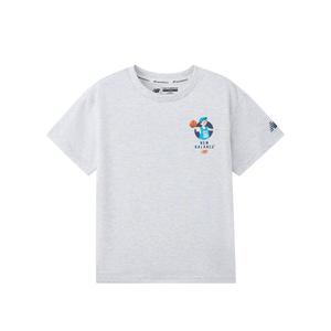 Футболка NB Light Gray для детей 3-7 лет New Balance, светло-серый