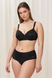 Бюстгальтер Ladyform на косточках оптически уменьшающий размер Triumph, черный