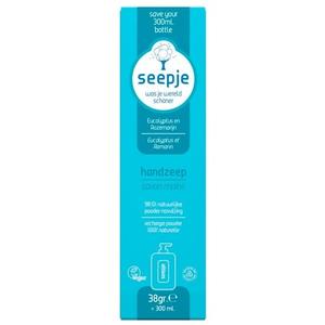 Сменный блок мыла для рук с эвкалиптом и розмарином - 38 грамм Seepje