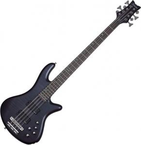 Басс гитара Schecter Stiletto Studio-8 Electric Bass See-Thru Black Satin