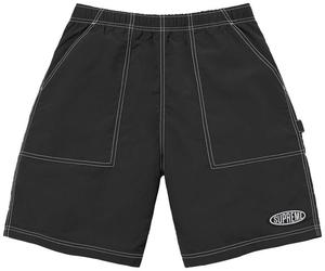 Шорты Supreme Nylon Painter Short, черный