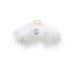 Зажимы для волос Feather ELLE, moon белый