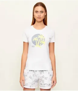 Футболка slim fit Ea7, белый