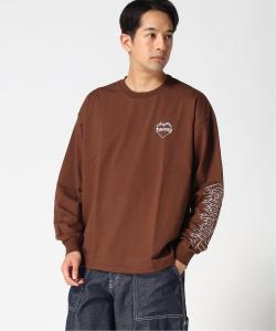 THRASHER/(M)FLAME HEART LS TEE Футболка с длинными рукавами