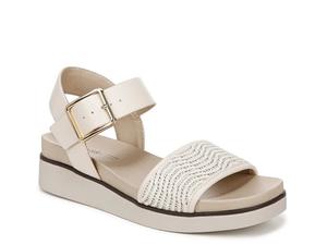 Сандалии LifeStride Gillian Wedge Sandal, серо-коричневый