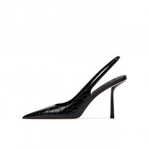 Тонкие каблуки Высокие каблуки 9 см Женские Shesrim, Черный