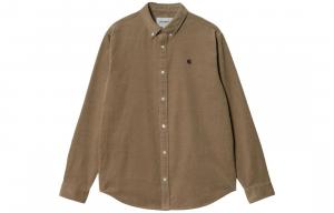 Carhartt WIP Мужская рубашка коричневого цвета