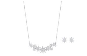 Swarovski Физзи ожерелье женское white