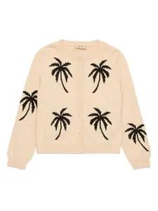 Кардиган с принтом Nº21 Kids, нейтральный