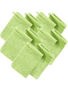 Erwin Müller Махровые рукавицы для мытья посуды, 10 штук, Heidelberg, светло-зеленого цвета