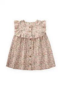 Платье-Рубашка из муслина Cigit, Light Pink