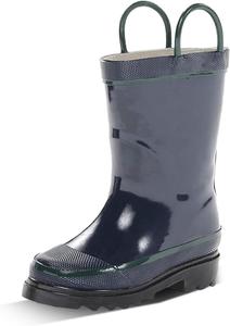 Дождевые сапоги Western Chief для девочек Firechief 2 (для малышей/детей постарше), темно-синий