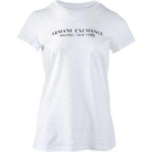 ARMANI EXCHANGE AE FW24 Футболка женская белая