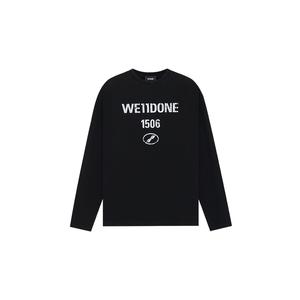 WE11DONE Футболка SS25 Unisex Black