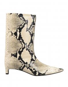 Ботильоны Jil Sander, светло-серый