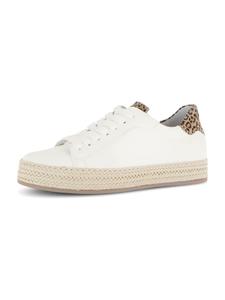 Gabor Белые туфли на платформе со шнуровкой