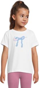 Футболка с лентой Swoosh Nike Kids, White