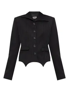 Маленький жакет в полоску Avavav, черный