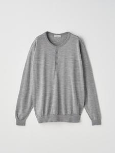 Вязаный пуловер с длинными рукавами и воротником-стойкой | A4786 | 30G, современный крой