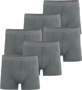 Боксеры normani 6 Herren Boxershorts aus Bambus-Viskose Cubao, антрацит