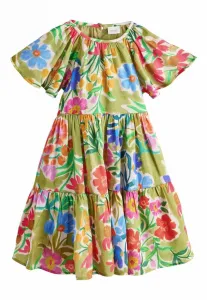 Повседневное платье стандартного кроя Next, Green Floral