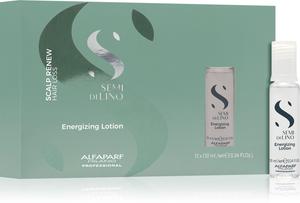 Укрепляющая сыворотка Semi di lino scalp renew против выпадения волос Alfaparf Milano, 12× 10 мл