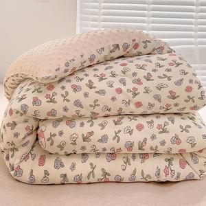 Disney Одеяло зимнее утолщенное 200х230 см, двухслойный хлопок с наполнителем из соевого волокна, 4,1 кг