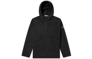 Толстовка мужская черная Stone Island, черный