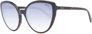 Женские солнцезащитные очки Emilio Pucci коричневого цвета