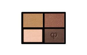 Тени для век Starlight Diamond Radiance, 4 цвета, легко растушевываются Clé De Peau Beauté