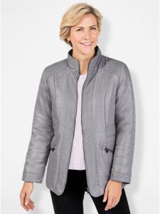 Стеганая куртка каменно-серого цвета WITT WEIDEN