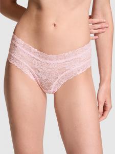 Подмигиваю, нахальные трусики Pink, floral lace pink tulip