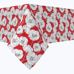 Прямоугольная скатерть, 100 % хлопок, 60x104 дюйма, цветочный 222