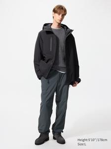 Теплые брюки с подкладкой (удлиненные) Uniqlo, 07 grey