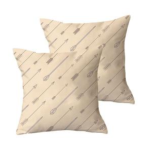 2 упаковки плюшевых декоративных наволочек, 45 см, наволочки, наволочки, домашний декор, наволочка для дивана, дивана-кровати, гостиной CANDeal, бежевый