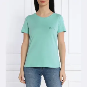 Футболка стандартного кроя Liu Jo, бирюзовый