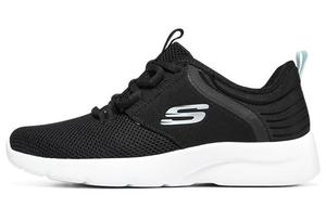 Кроссовки Dynamight 2.0 женские с низким верхом, черные/зеленые Skechers