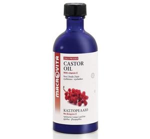 КАСТОРОВОЕ МАСЛО MACROVITA на натуральных маслах холодного отжима с витамином Е 100мл