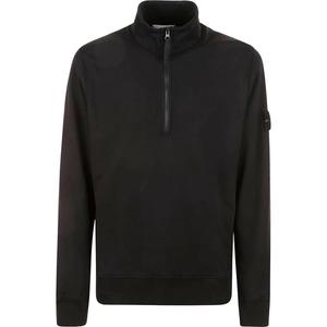 Толстовка мужская черная Stone Island, черный