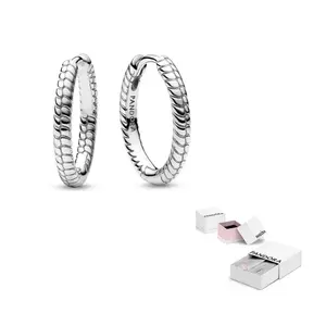 Pandora Серьги из стерлингового серебра 925 пробы